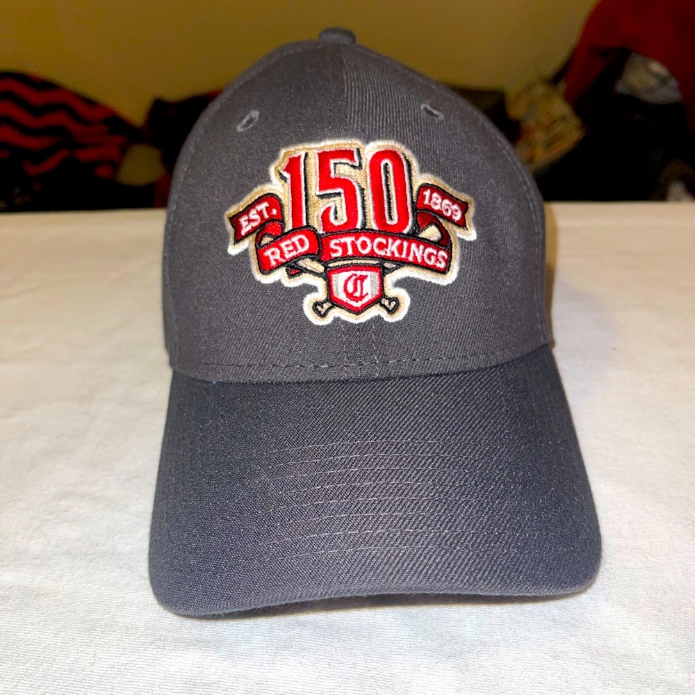 Cincinnati Reds 150th anniversary(2019)  New Era fitted hat size L/XL